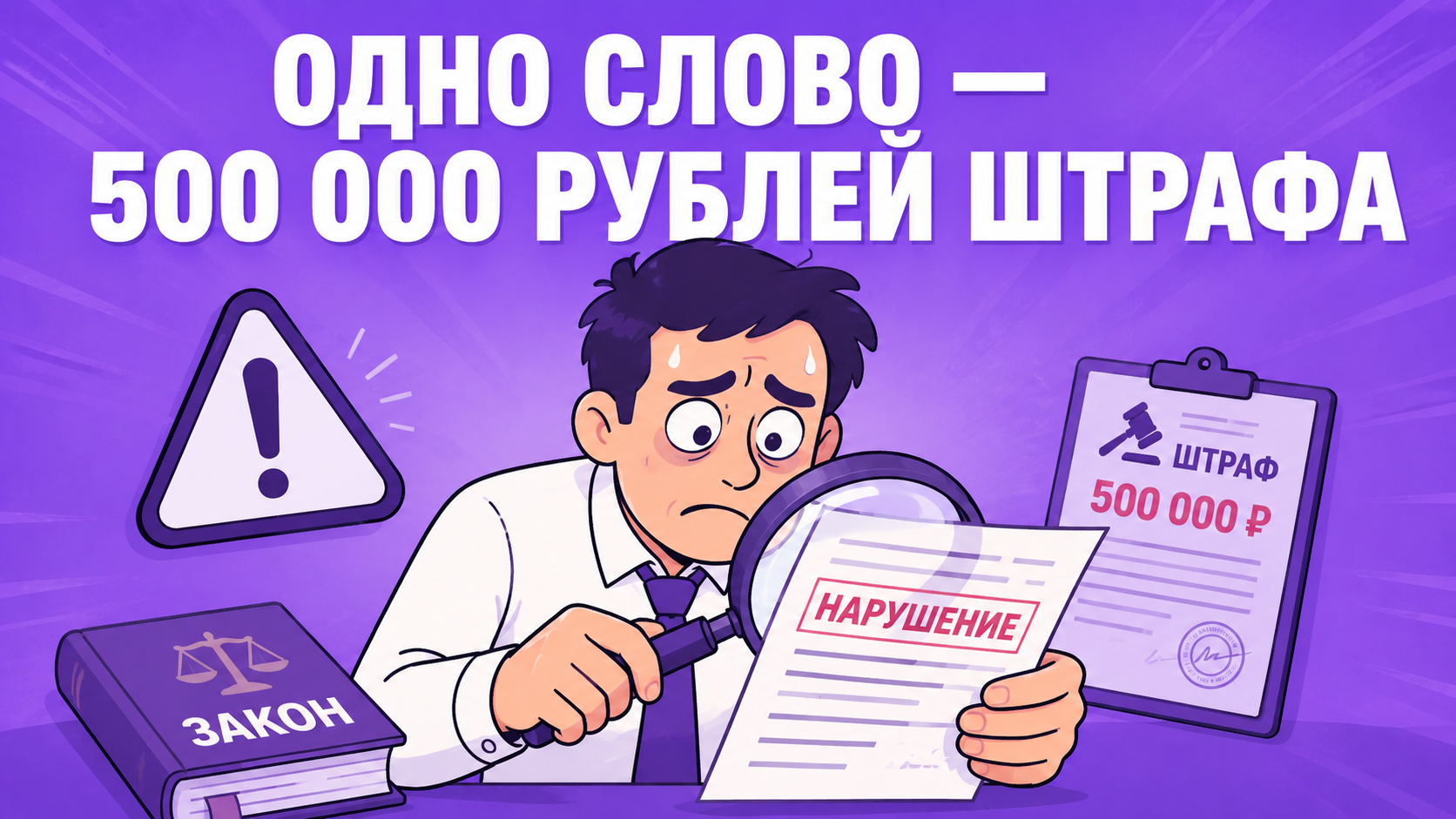 штраф за запрещенное слово в рекламе